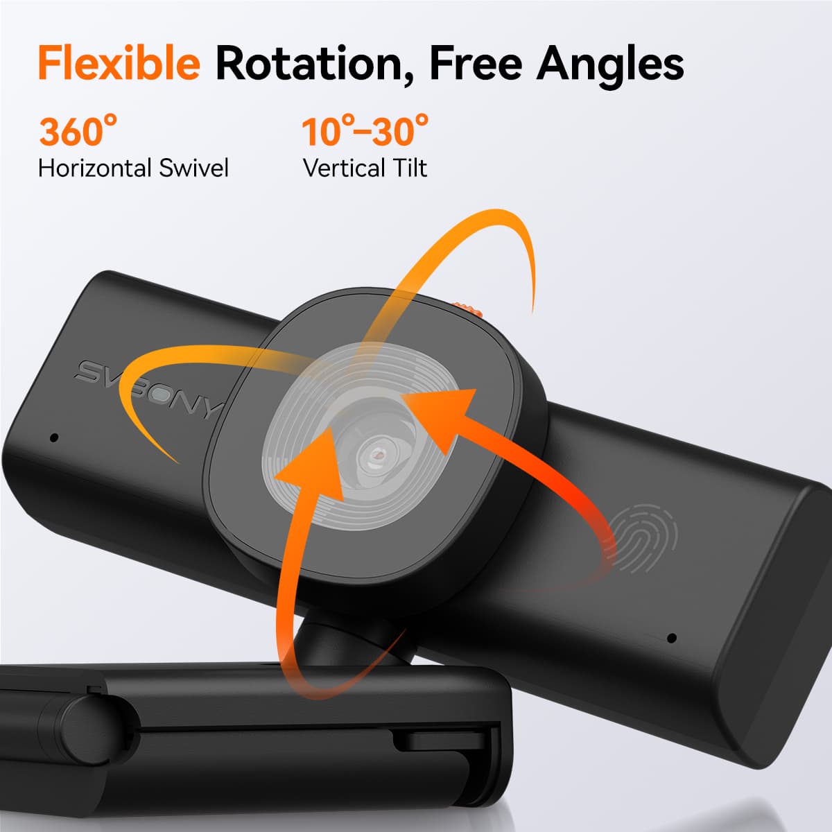 Caméra de Conférence 2K avec Autofocus et Microphones Réducteurs de Bruit - SVBONY