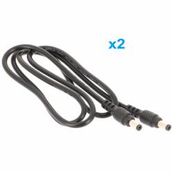 Set van 5 voedingskabels 5.5/2.1mm ZWO - ZWO