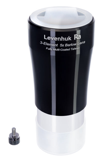 Lentille Barlow 5x Apochromatique 31,75 mm pour l'astronomie - Levenhuk
