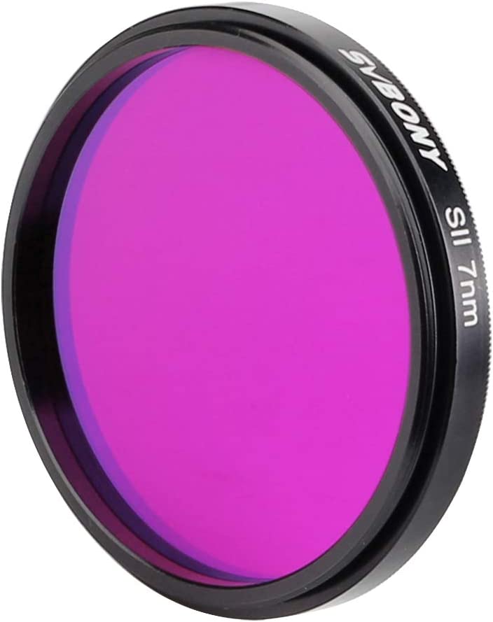 Filtro de banda estrecha SII 7nm SVBONY para CCD