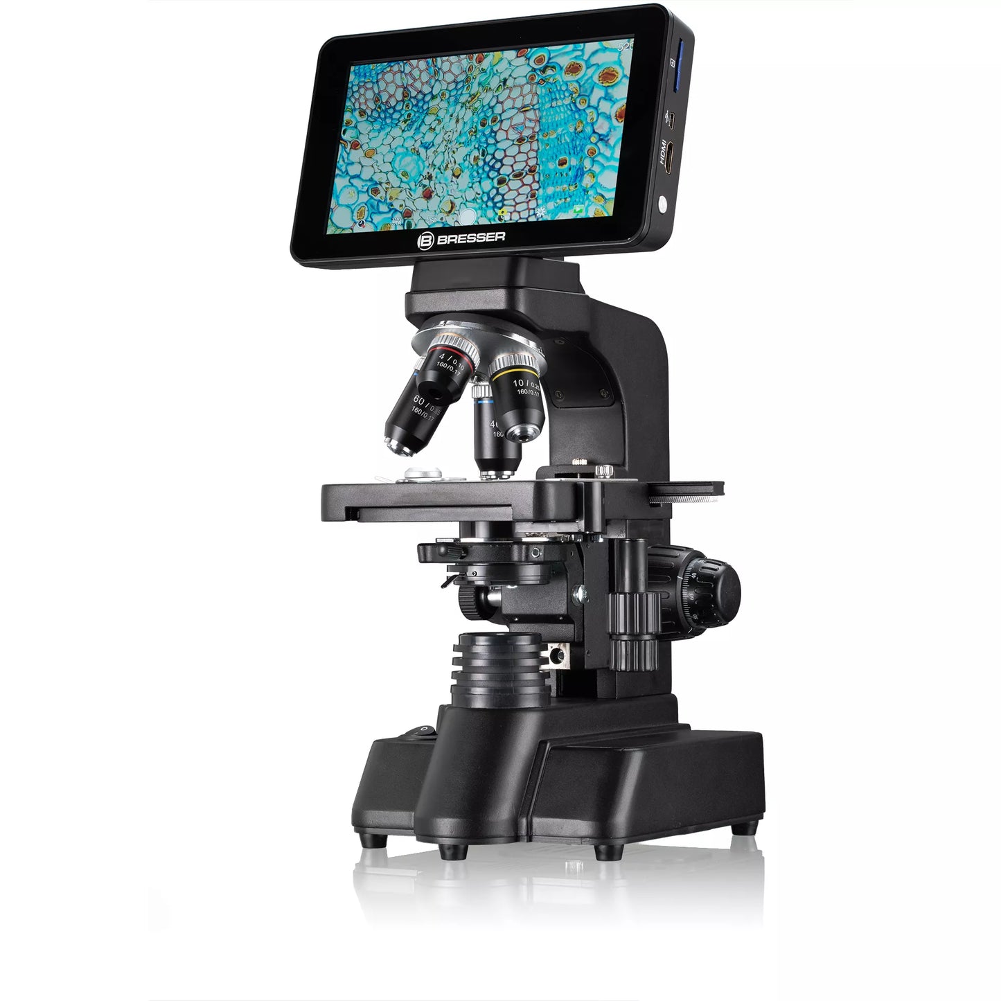 Microscope numérique LCD Researcher 16 MP avec écran tactile 17,8 cm - Bresser