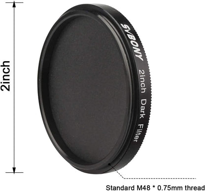 Filtre SV164 Dark voor CCD-camera's 2 inch - Optica