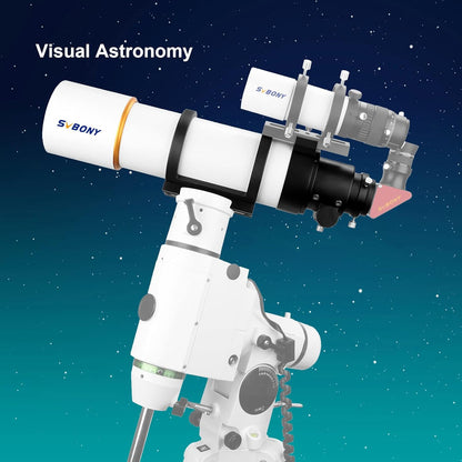 Telescope Astronomique SV48P 90mm f/5,5 avec Objectif ED et Focuser Double Vitesse