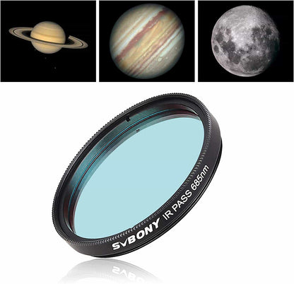 SV183 IR-passi-filteri 685 nm, 2 tuumaa