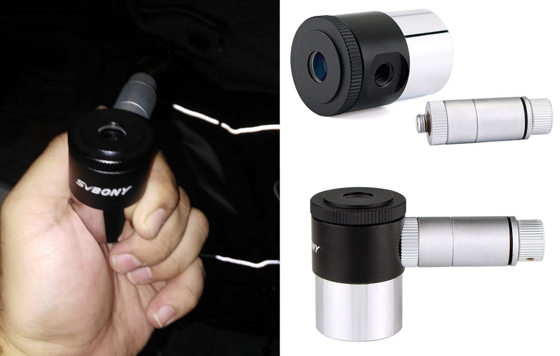 Ocular com retículo iluminado SVBONY 1,25 polegadas 12,5 mm