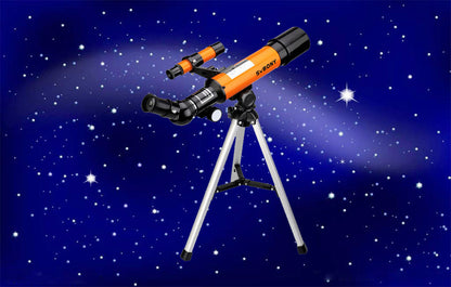 Telescópio para Astronomia SVBONY SV502 para Crianças - 50mm