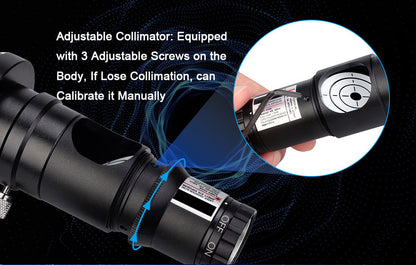 Collimator Laser Roșu SVBONY SV121 1.25'' pentru Telescopuri Newtoniene și SCT