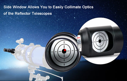 Collimator Laser Roșu SVBONY SV121 1.25'' pentru Telescopuri Newtoniene și SCT