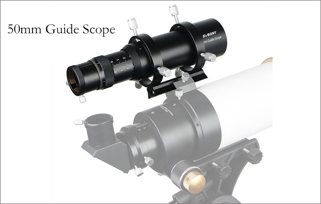 SV106 Guia d'objectiu 50mm amb enfocament helicoïdal per a telescopi astronòmic
