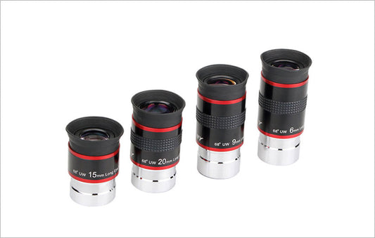 Ultraszéleslátószögű okulárok 68° - 6mm, 9mm, 15mm, 20mm - SVBONY