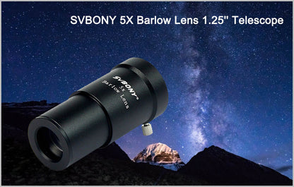 Svbony Barlow Lens 1,25 pouces 5X