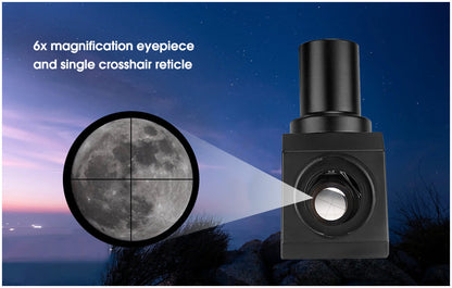 Viseur Coudé SV182 6x30 amb imatge redimensionada i ràter per Telescop - SVBONY