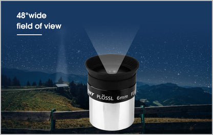 SVBONY SV131 Ocular Plossl 32mm 1,25 tum 48 grader för Teleskop