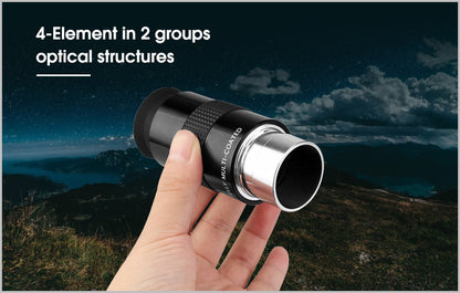 SVBONY SV131 Ocular Plossl 32mm 1,25 tum 48 grader för Teleskop