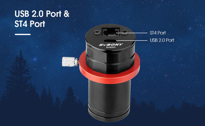 Camera's Guide SV905C su Magnezys CMOS 1.25"" for Astropunktavimo— SVBony