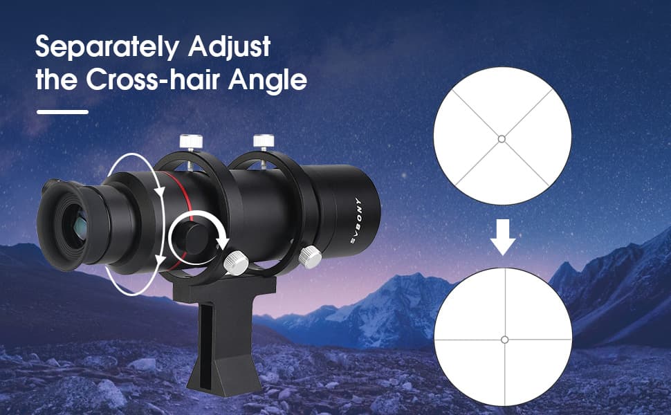 Lunetta de visió SV208 8x50 per a telescopi astronòmic