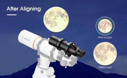 Lunetta de visió SV208 8x50 per a telescopi astronòmic