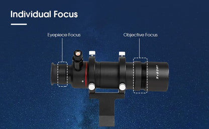 Lunetta de visió SV208 8x50 per a telescopi astronòmic