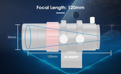 SV165 Mini Guider Scope 30mm/120mm F4