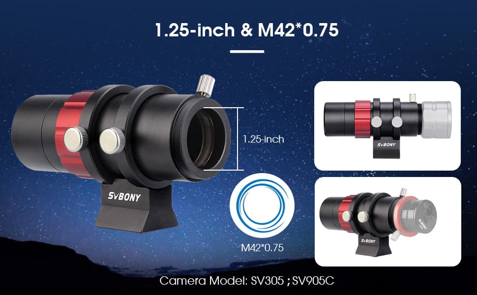 SV165 Mini Guider Scope 30mm/120mm F4