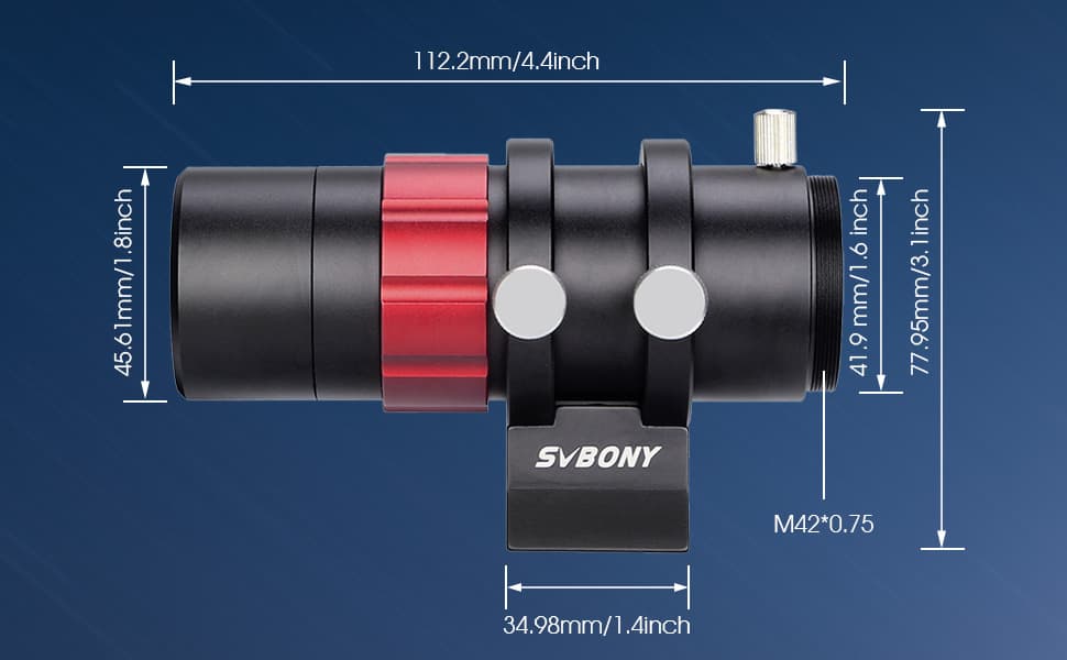 SV165 Mini Guider Scope 30mm/120mm F4