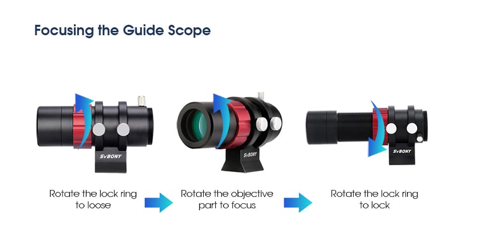 SV165 Mini Guider Scope 30mm/120mm F4