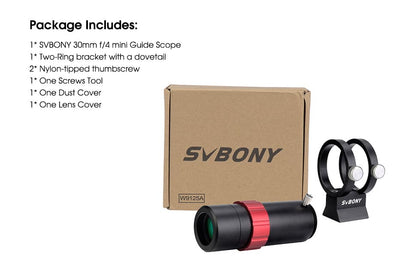 SV165 Mini Guider Scope 30mm/120mm F4