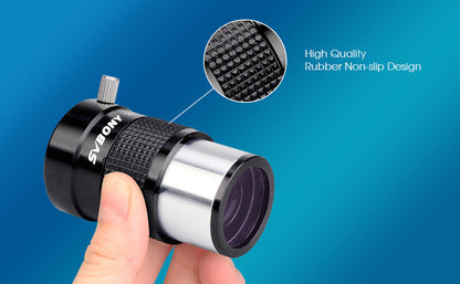 SV118 Achromatic Barlow Lens 1.25 inches 2x - Svbony
