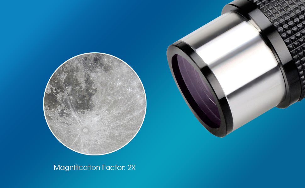 Achromatische Barlow-Linse SV118 1,25 Zoll 2x - Svbony