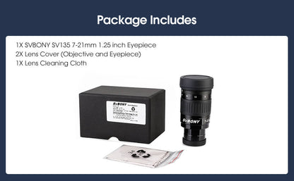 SV135 Zoom Eye-piece 1.25inch