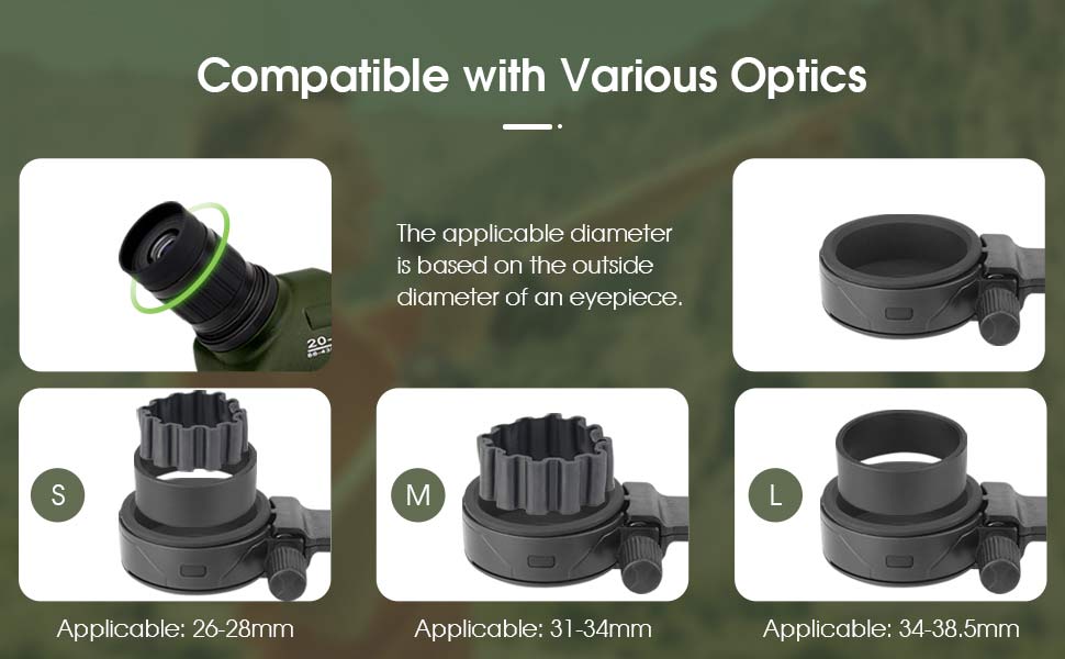 Universeller Smartphone-Adapter SV218 zur Beobachtung - SVBONY