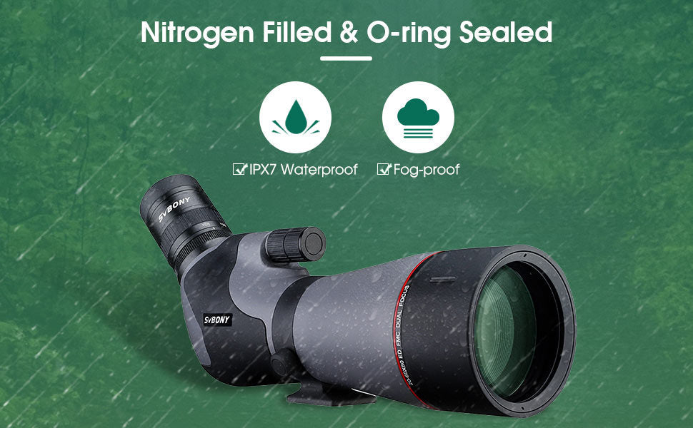 SV46P 20-60x80 ED Observation Telescope - SVBONY