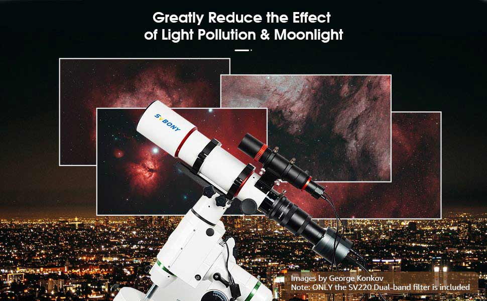 Filtre de télescope SV220 7nm 2 pouces