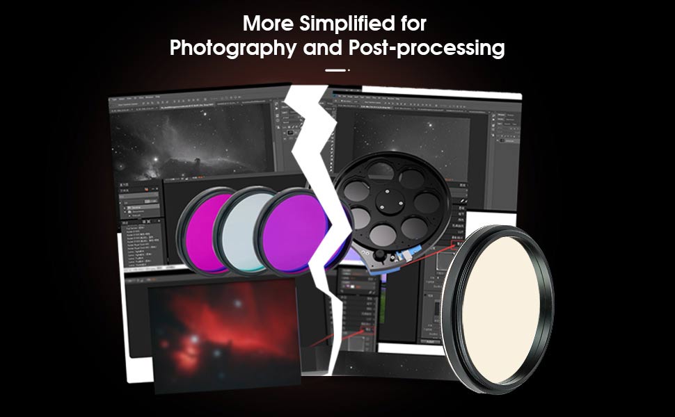 Filtre de télescope SV220 7nm 2 pouces