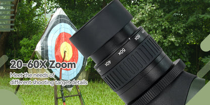 Binoculars for observation 20-60x80mm with Porro Prism for astronomy - Svbony