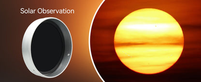 Sonnenschutzfilter 140mm SV229 mit Metallkappe - Svbony