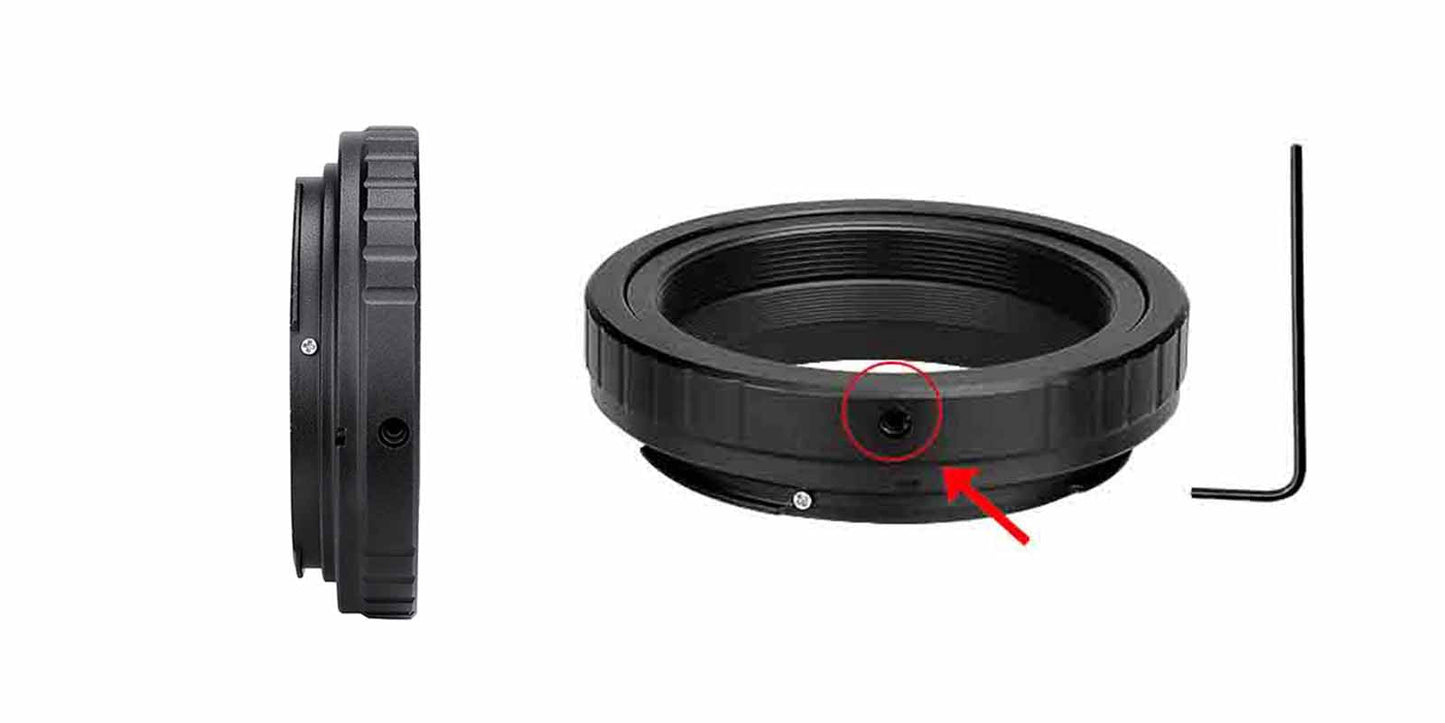 Adaptador T-Ring SV195 para Telescopio Compatible con Canon EOS M48 - SVBONY