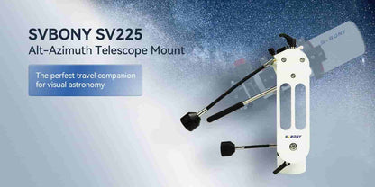 Support Telescope Alt-Azimuth SV225 med Justerbar Vinkel for Visuell Astronomi - SVBONY