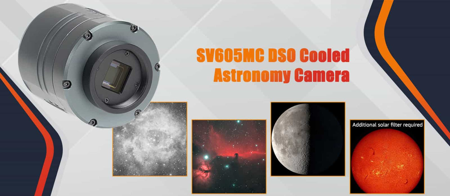 Caméra Mono Refroidie SV605MC IMX533 for astronomy - SVBONY