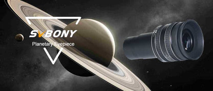 Oculare planetar 1.25'' SWA 58° 4mm pentru telescop - SVBONY
