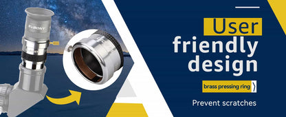 SV137 Barlow objektyvas 2x/3x 1,25 colių FMC - Teleskopo priedas