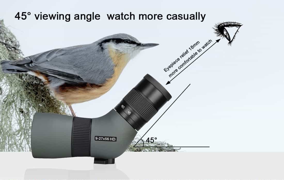 Telescope Spotting Mini SV410 9-27x56 ED - SVBONY