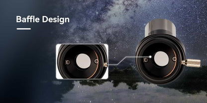 SV222 1.25 Inch Corrected Image Diagonal Mirror with FMC and Phase Coating for Refractor Telescope - SVBONY