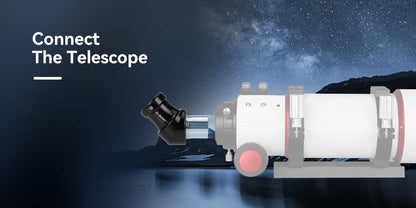 SV222 1.25 Inch Corrected Image Diagonal Mirror with FMC and Phase Coating for Refractor Telescope - SVBONY