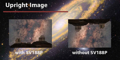 SVBONY Miroir Diagonal à 90 grader 2 tum med Adapter 1,25 tum