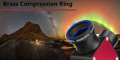 SVBONY Diagonale spiegel 90 graden 2 inch met 1,25 inch adapter