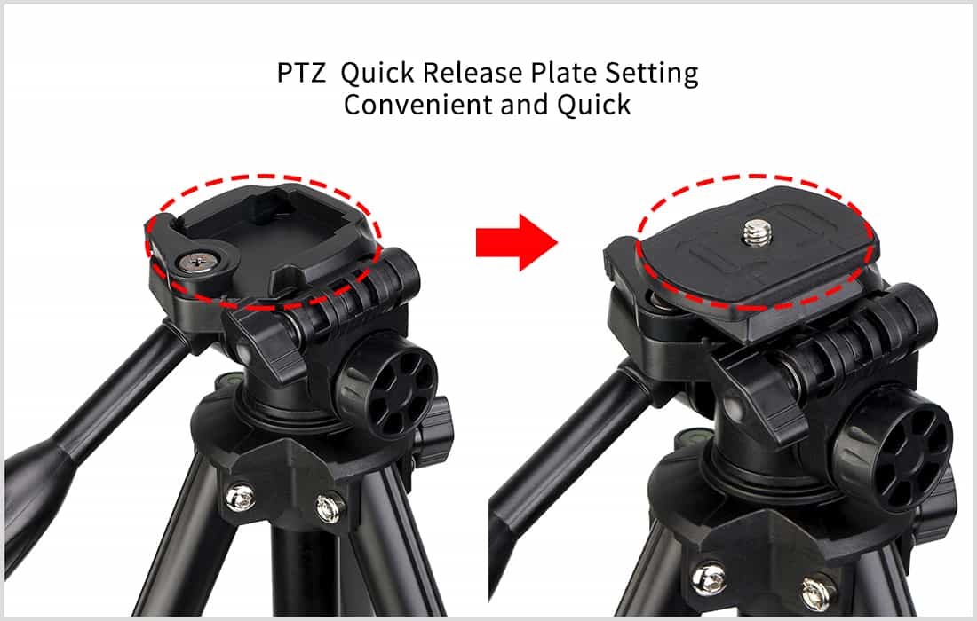 Statyw podróżny aluminiowy SVBONY SV101P - SVBONY