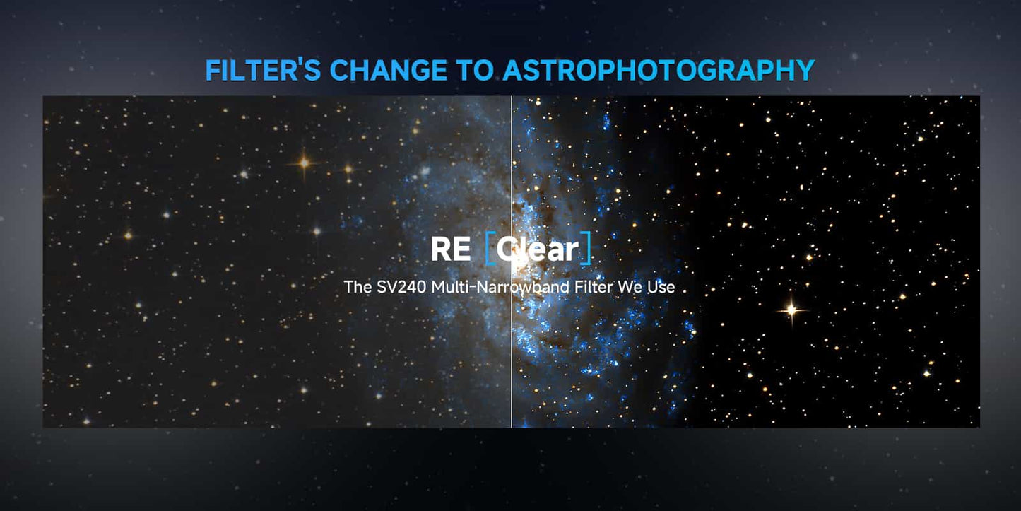 فلتر متعدد النطاقات SV240 للتصوير الفلكي الحضري - SVBONY