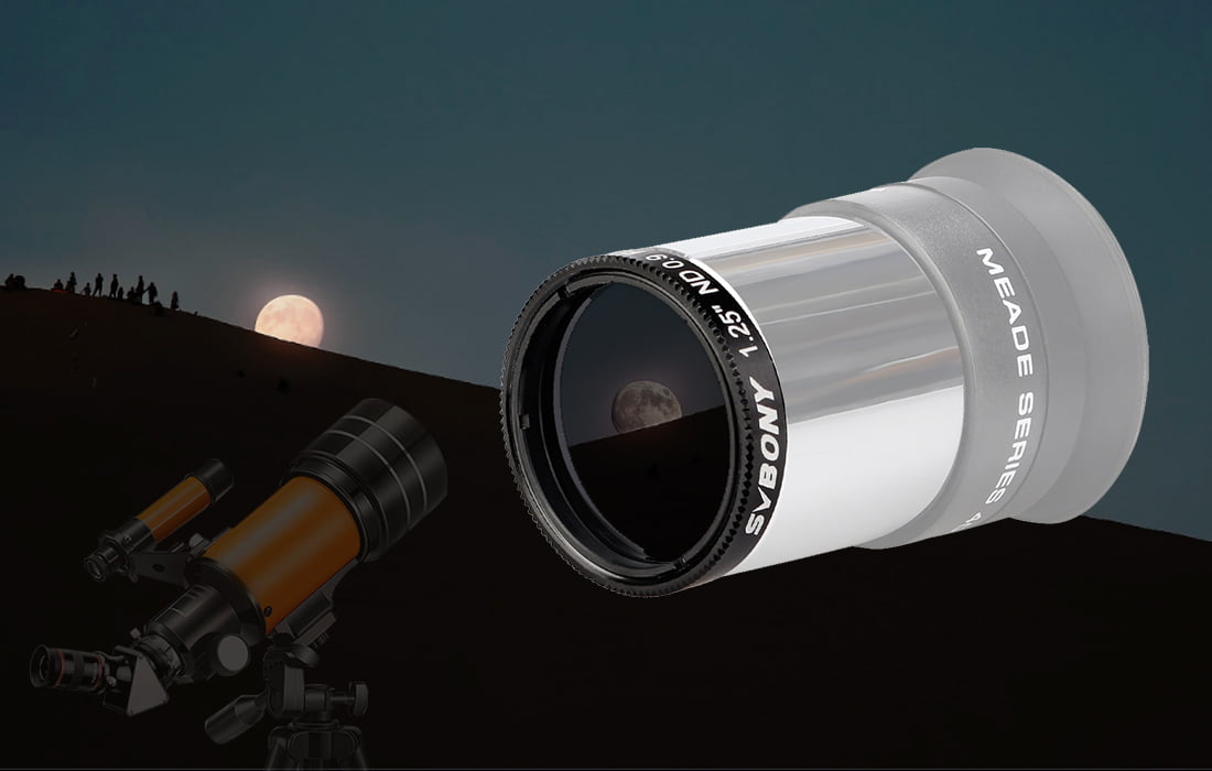 Filtre de Densité Neutre ND 0.6 1,25" pre pozorovanie Mesiaca - SVBONY