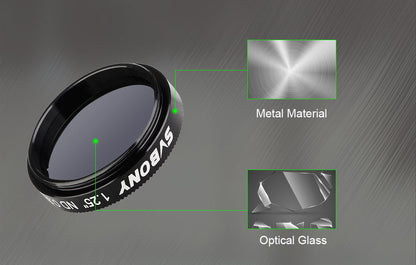 SV139 Telescope Filter Neutral Density 1.25 inches for Lunar Observation - SVBONY